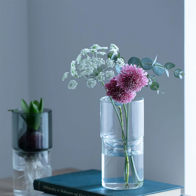 Glass Flower Vase - GK-200-T image4
