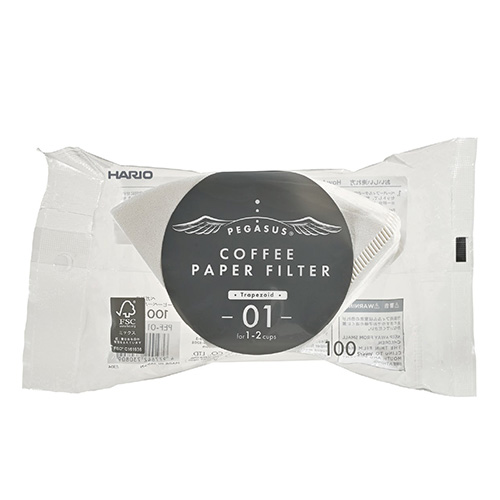 Pegasus Coffee Paper Filter 01W 100 sheets