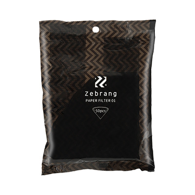 Zebrang V60 Paper Filter 01 White - ZB-VCF-01-50W