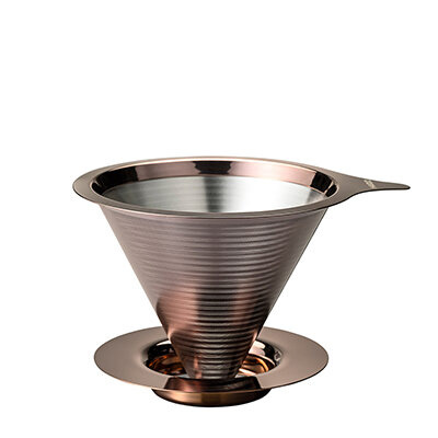 Double mesh metal dripper - DMD-02-PGD