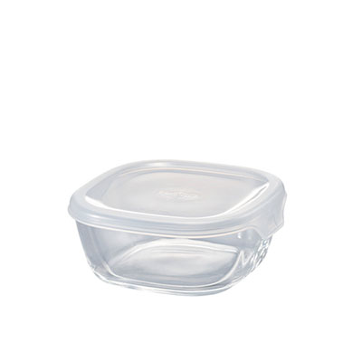 Heatproof Square Glass Container 250 - KST-25-TW