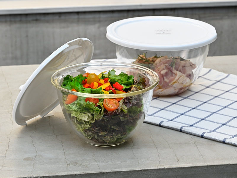 Mixing Bowl with the lid 2pc set - MXPF-3506-W